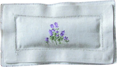 Oatmeal linen sachet